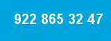 922 865 32 47 922 865 32 47